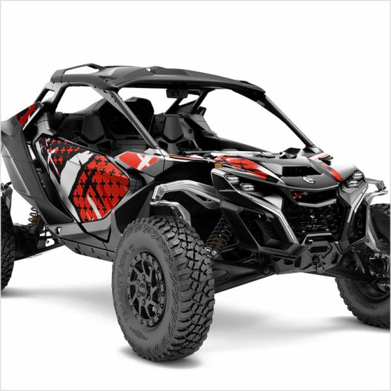 X-Design Red S Version for Can-Am Maverick R 2 Doors